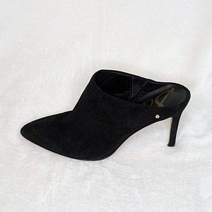 Sam Edelman Black High Slide Oran Mules 6.5